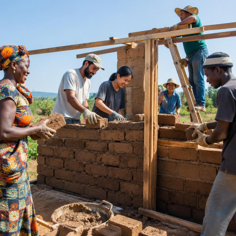 Homes built together