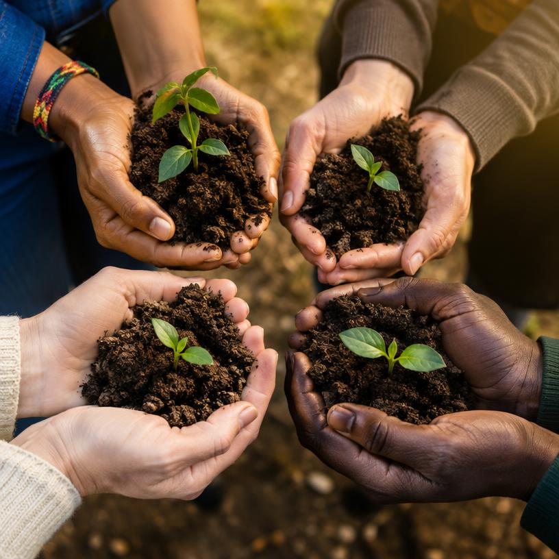 Living soil, seeds for all